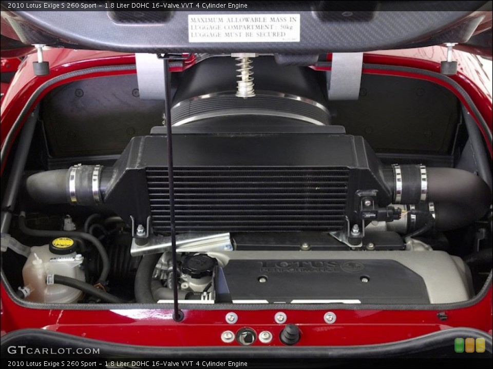 1.8 Liter DOHC 16-Valve VVT 4 Cylinder Engine for the 2010 Lotus Exige #55660645