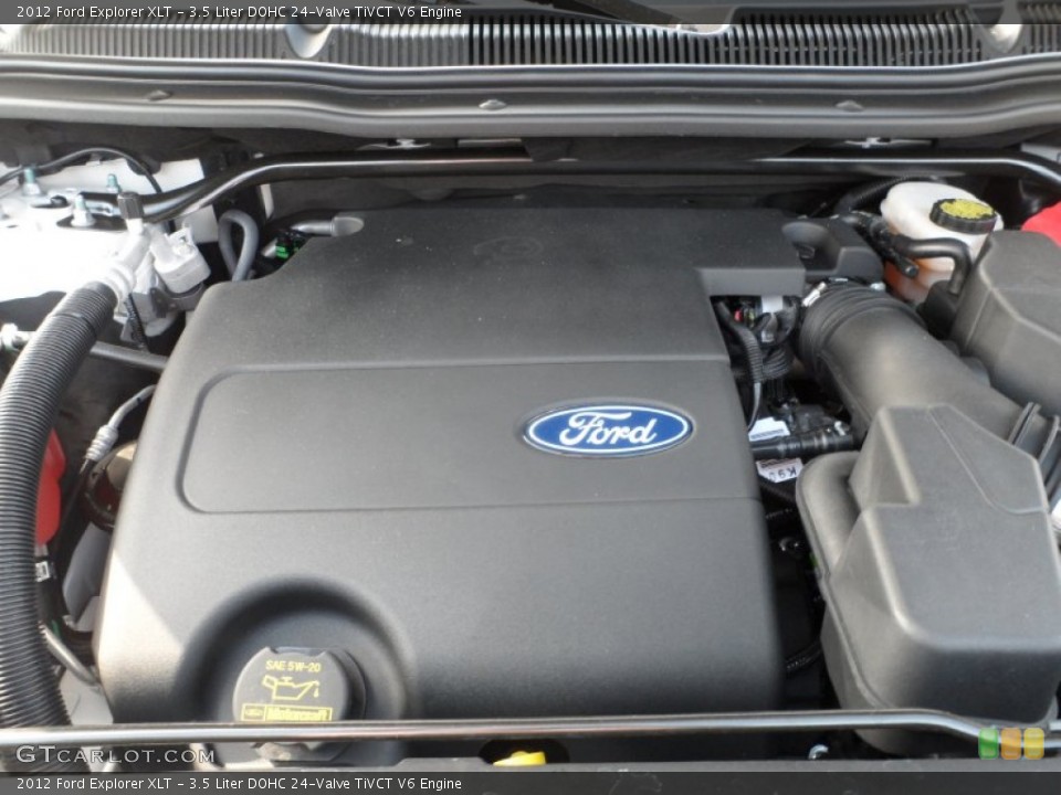 3.5 Liter DOHC 24-Valve TiVCT V6 Engine for the 2012 Ford Explorer #55662217