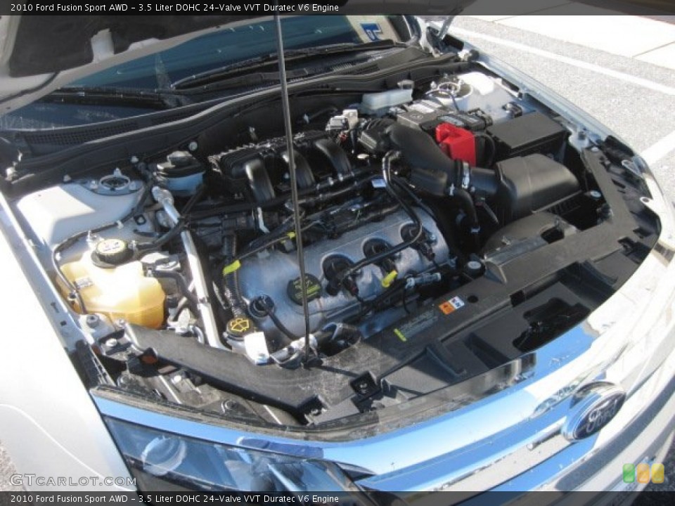 3.5 Liter DOHC 24-Valve VVT Duratec V6 Engine for the 2010 Ford Fusion #55662445