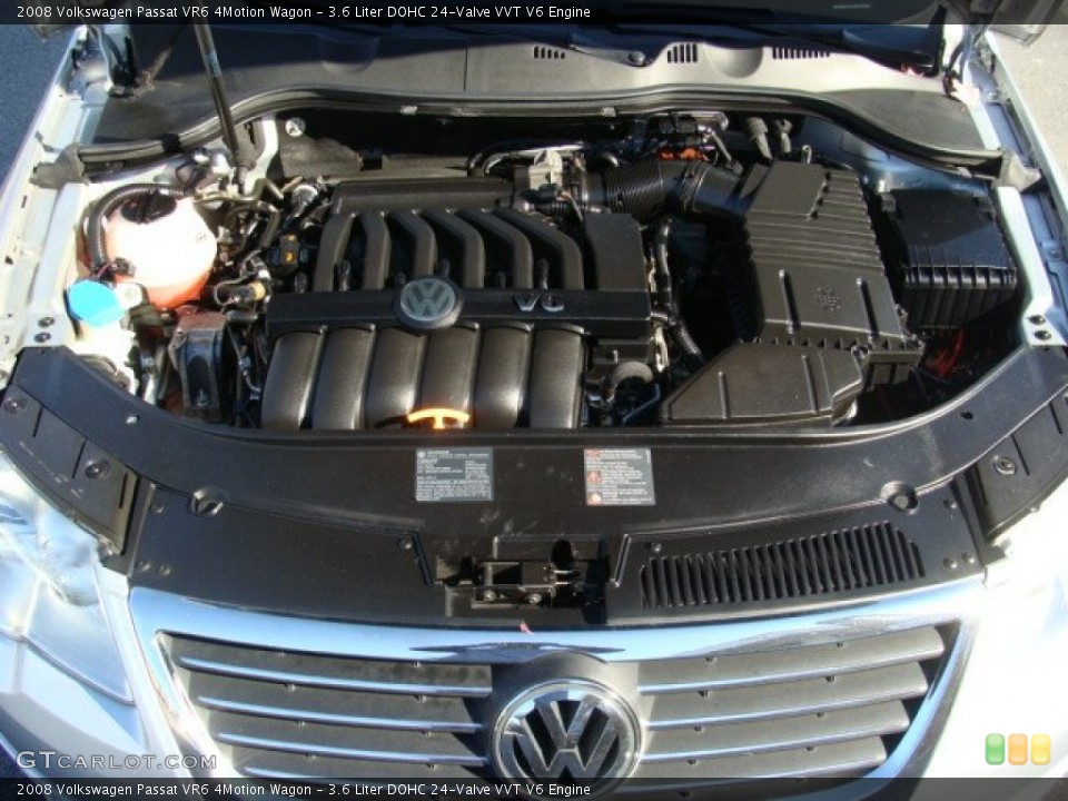 3.6 Liter DOHC 24-Valve VVT V6 Engine for the 2008 Volkswagen Passat #55662871