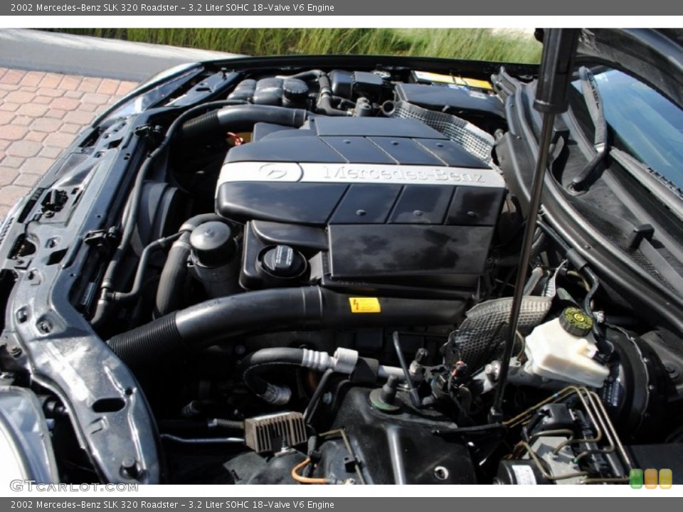 3.2 Liter SOHC 18-Valve V6 Engine for the 2002 Mercedes-Benz SLK #55662964