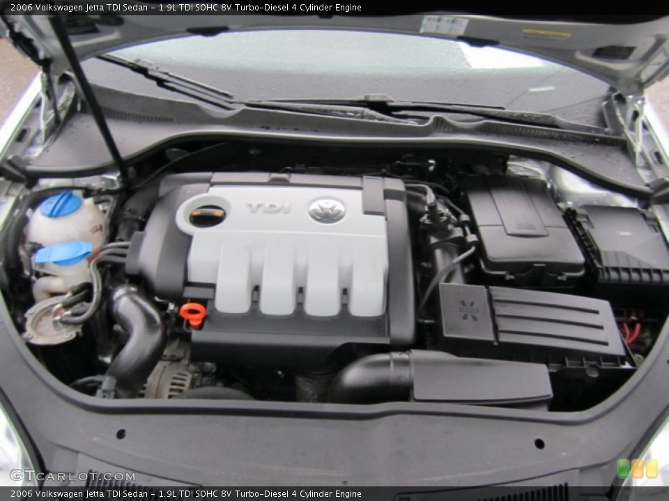 1.9L TDI SOHC 8V Turbo-Diesel 4 Cylinder Engine for the 2006 Volkswagen Jetta #55668231
