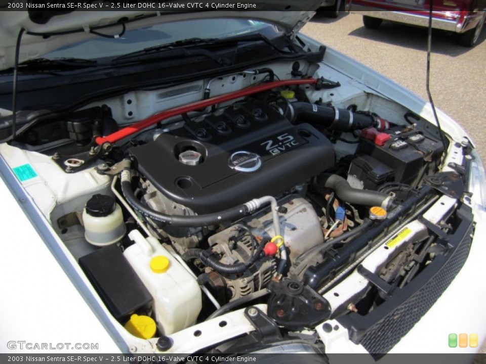 2.5 Liter DOHC 16-Valve CVTC 4 Cylinder Engine for the 2003 Nissan Sentra #55668776