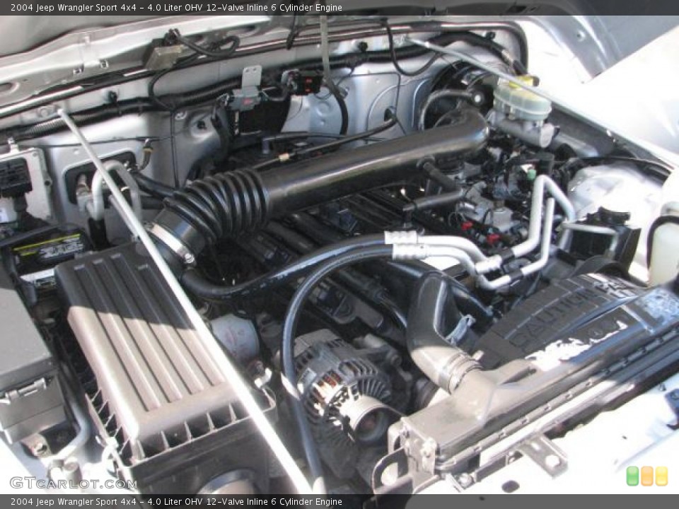 4.0 Liter OHV 12-Valve Inline 6 Cylinder Engine for the 2004 Jeep Wrangler #55671945