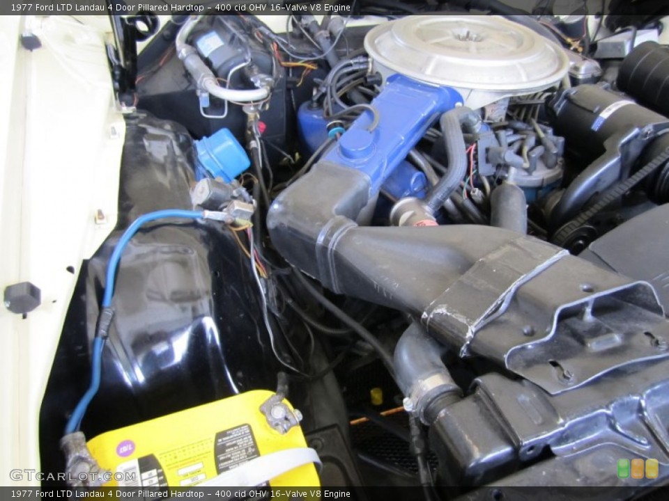 400 cid OHV 16-Valve V8 Engine for the 1977 Ford LTD #55673107