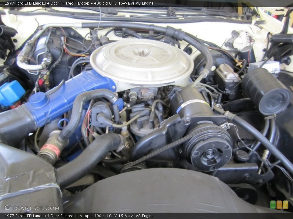 400 cid OHV 16-Valve V8 Engine for the 1977 Ford LTD #55673116