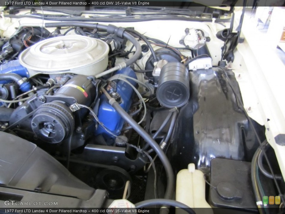 400 cid OHV 16-Valve V8 Engine for the 1977 Ford LTD #55673125
