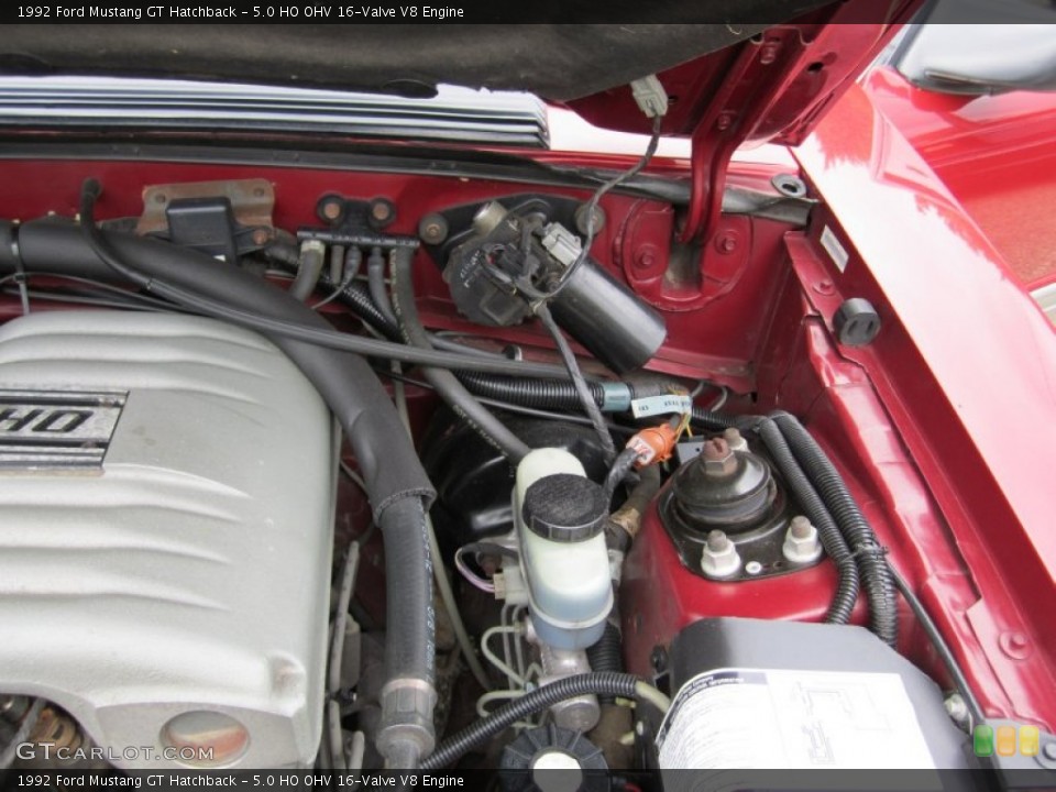 5.0 HO OHV 16-Valve V8 Engine for the 1992 Ford Mustang #55674149