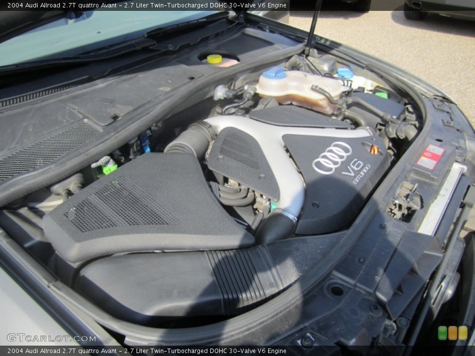 2.7 Liter Twin-Turbocharged DOHC 30-Valve V6 Engine for the 2004 Audi Allroad #55674466