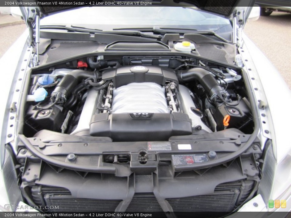 4.2 Liter DOHC 40-Valve V8 Engine for the 2004 Volkswagen Phaeton #55675331