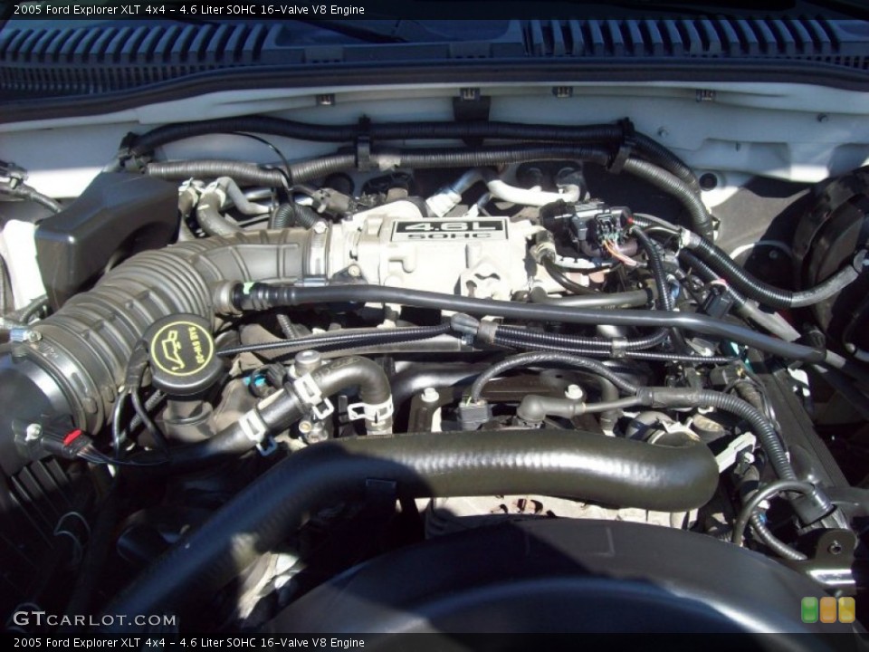 4.6 Liter SOHC 16-Valve V8 Engine for the 2005 Ford Explorer #55682719