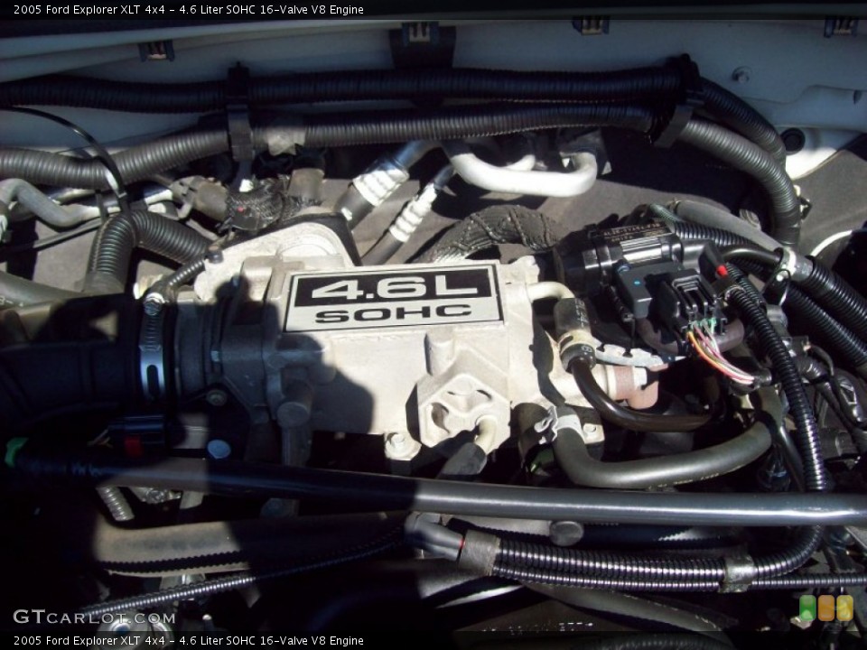 4.6 Liter SOHC 16-Valve V8 Engine for the 2005 Ford Explorer #55682732