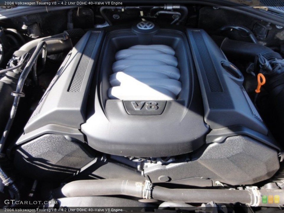 4.2 Liter DOHC 40-Valve V8 Engine for the 2004 Volkswagen Touareg #55692187