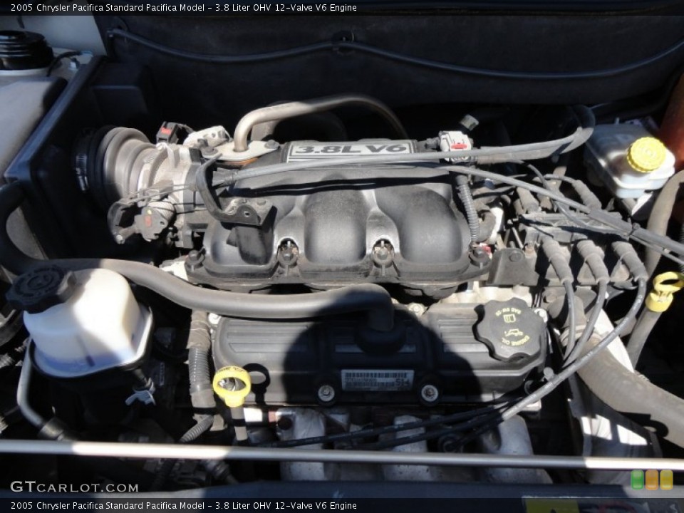 3.8 Liter OHV 12-Valve V6 Engine for the 2005 Chrysler Pacifica #55693291