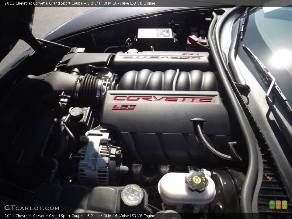 6.2 Liter OHV 16-Valve LS3 V8 Engine for the 2011 Chevrolet Corvette #55693378