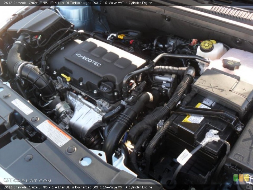1.4 Liter DI Turbocharged DOHC 16-Valve VVT 4 Cylinder Engine for the 2012 Chevrolet Cruze #55695817