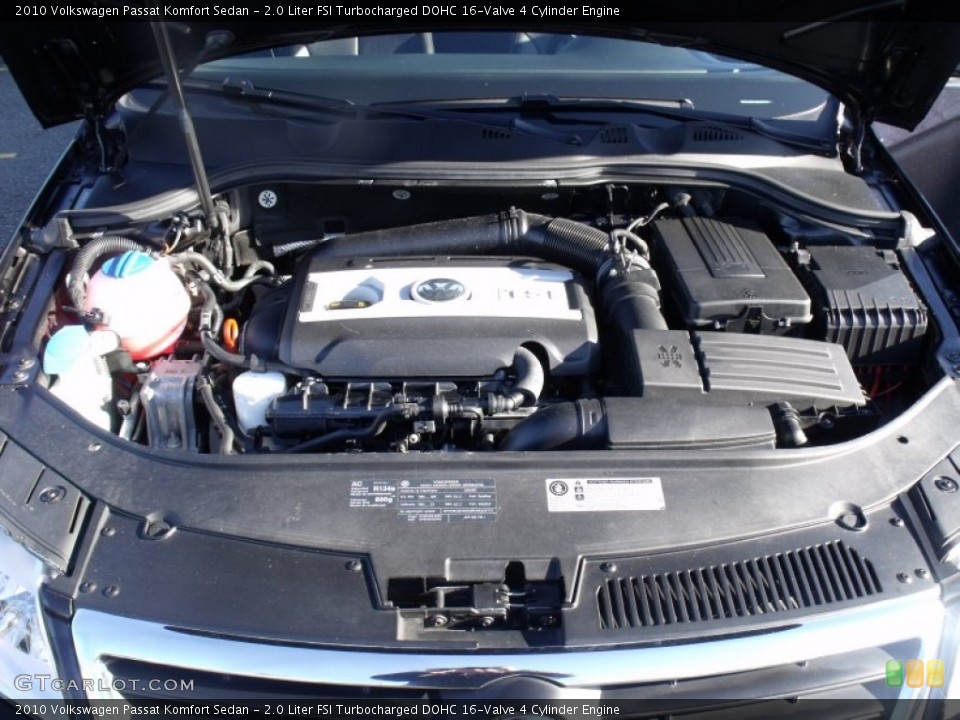 2.0 Liter FSI Turbocharged DOHC 16-Valve 4 Cylinder Engine for the 2010 Volkswagen Passat #55696372