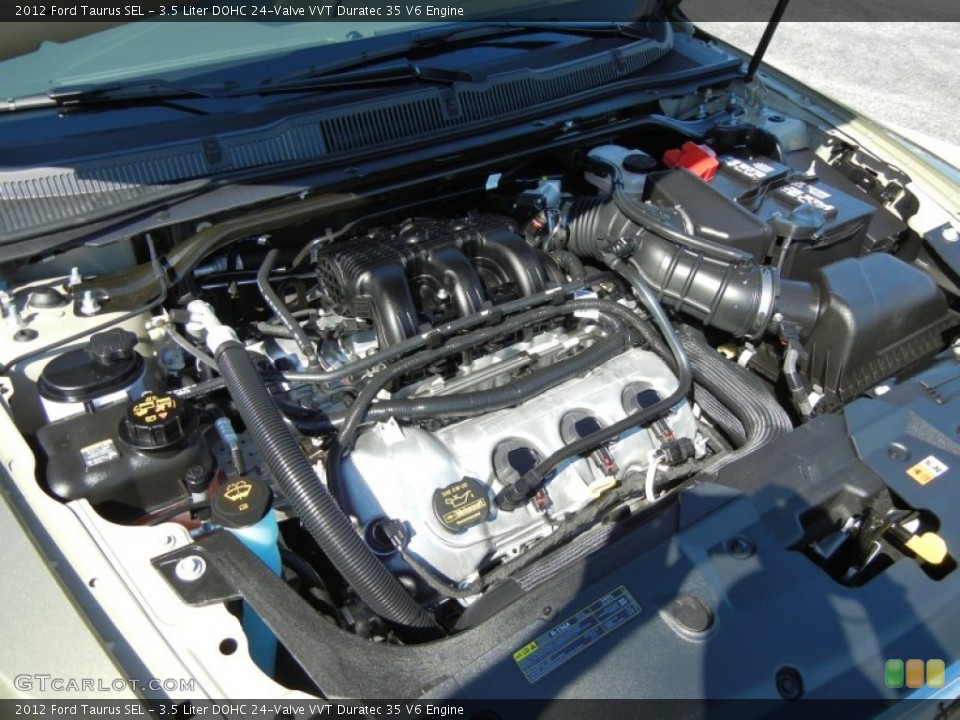 3.5 Liter DOHC 24-Valve VVT Duratec 35 V6 Engine for the 2012 Ford Taurus #55718433