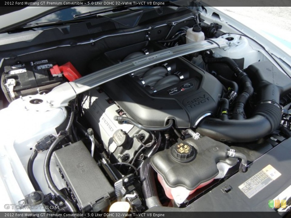 5.0 Liter DOHC 32-Valve Ti-VCT V8 Engine for the 2012 Ford Mustang #55720009