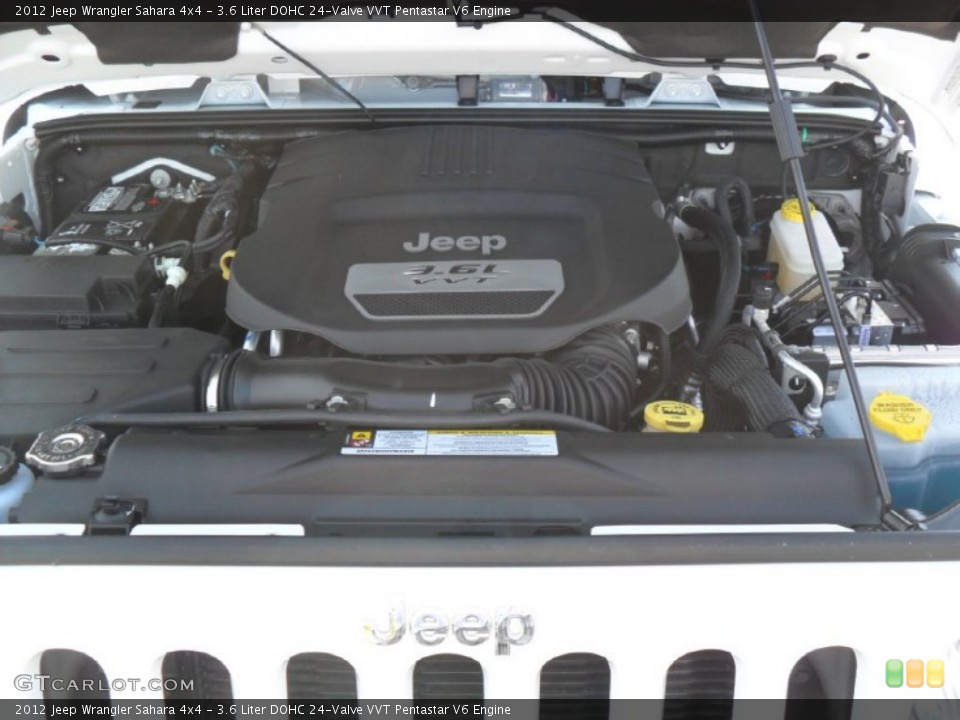3.6 Liter DOHC 24-Valve VVT Pentastar V6 Engine for the 2012 Jeep Wrangler #55731570
