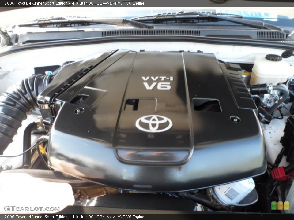 4.0 Liter DOHC 24-Valve VVT V6 Engine for the 2006 Toyota 4Runner #55735467