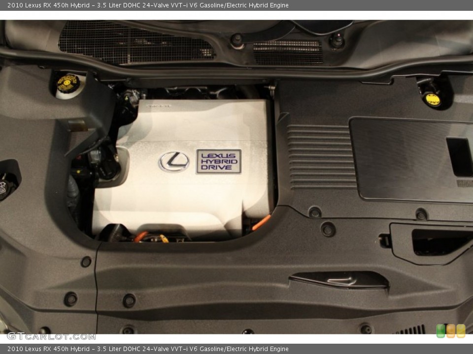 3.5 Liter DOHC 24-Valve VVT-i V6 Gasoline/Electric Hybrid Engine for the 2010 Lexus RX #55738698