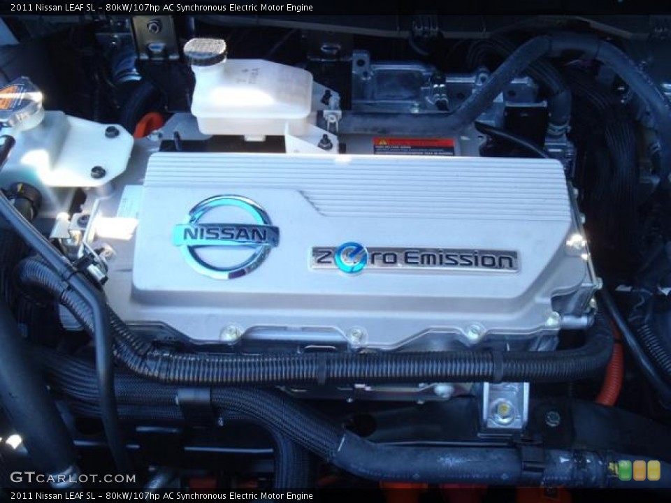 80kW/107hp AC Synchronous Electric Motor Engine for the 2011 Nissan LEAF #55748620