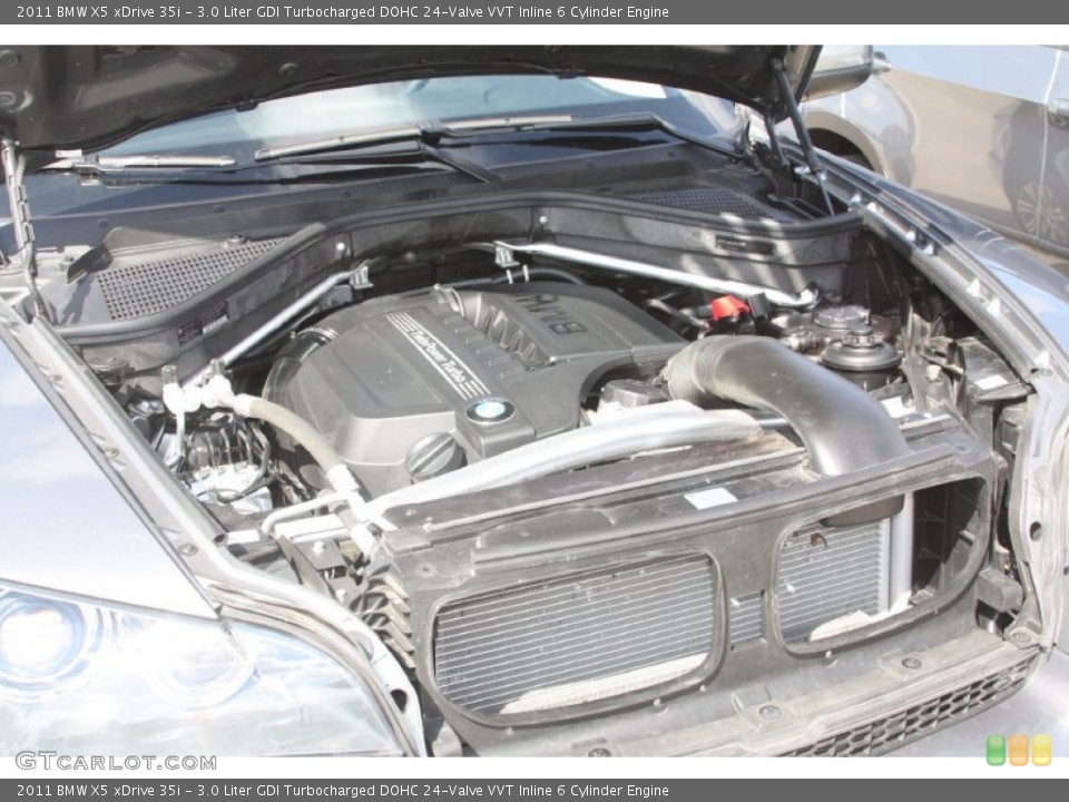 3.0 Liter GDI Turbocharged DOHC 24-Valve VVT Inline 6 Cylinder Engine for the 2011 BMW X5 #55759847
