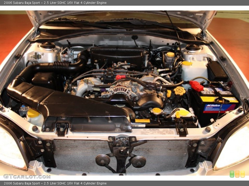 2.5 Liter SOHC 16V Flat 4 Cylinder Engine for the 2006 Subaru Baja #55760935