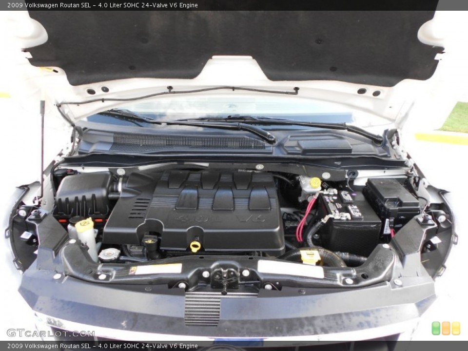 4.0 Liter SOHC 24-Valve V6 2009 Volkswagen Routan Engine