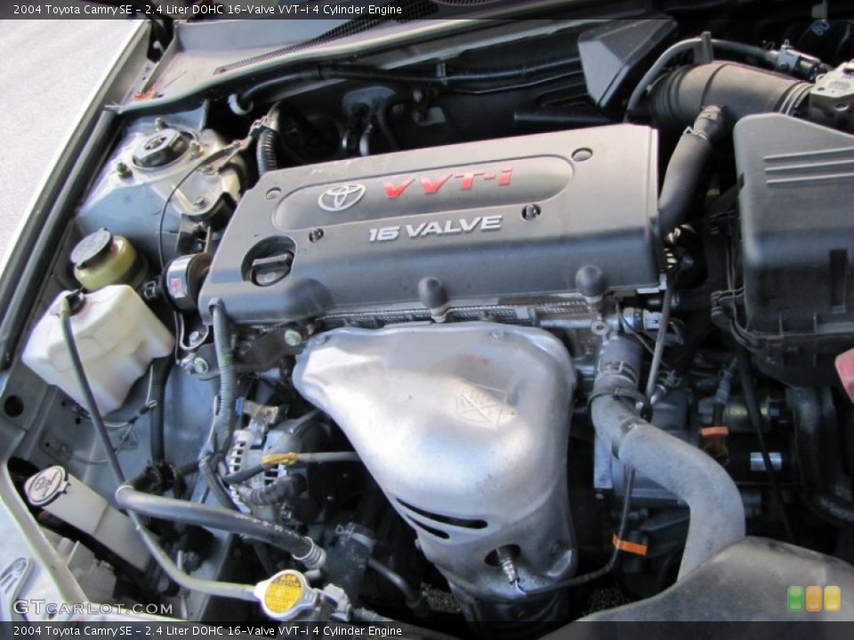 2.4 Liter DOHC 16-Valve VVT-i 4 Cylinder Engine for the 2004 Toyota Camry #55765337