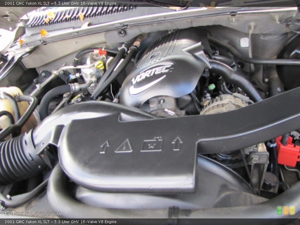 5.3 Liter OHV 16-Valve V8 Engine for the 2001 GMC Yukon #55765475