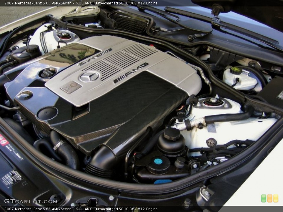6.0L AMG Turbocharged SOHC 36V V12 Engine for the 2007 Mercedes-Benz S #55766996