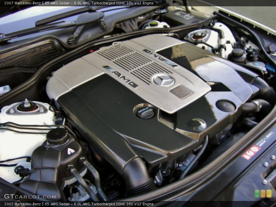6.0L AMG Turbocharged SOHC 36V V12 Engine for the 2007 Mercedes-Benz S #55767004