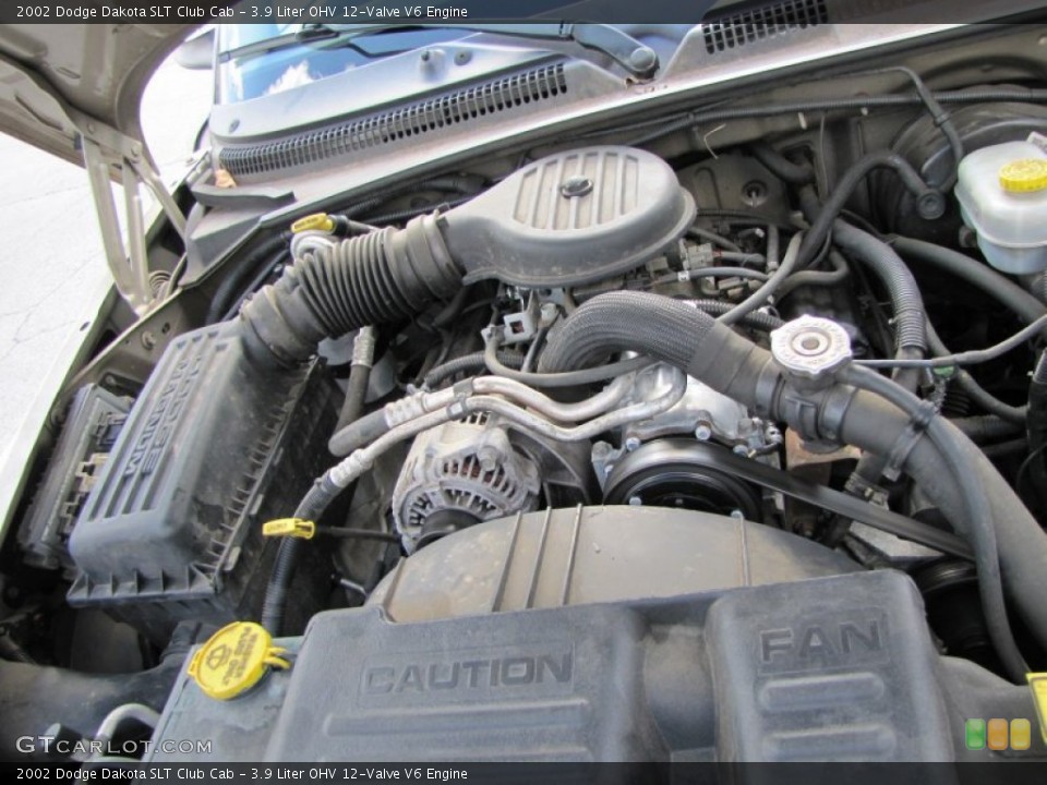 3.9 Liter OHV 12-Valve V6 Engine for the 2002 Dodge Dakota #55768008