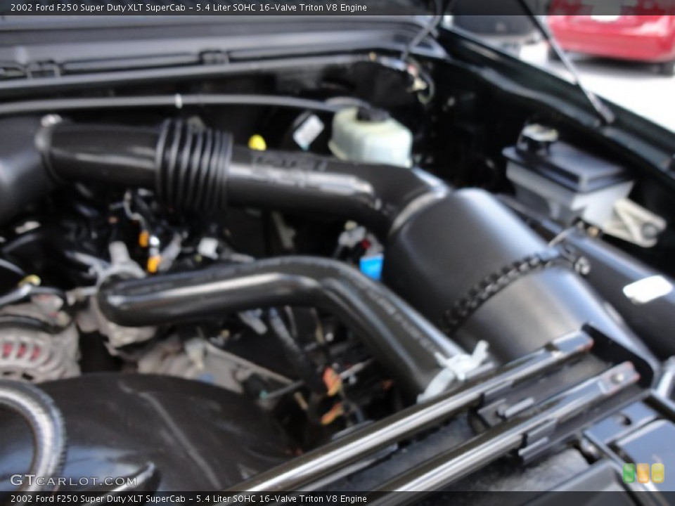 5.4 Liter SOHC 16-Valve Triton V8 Engine for the 2002 Ford F250 Super Duty #55776596