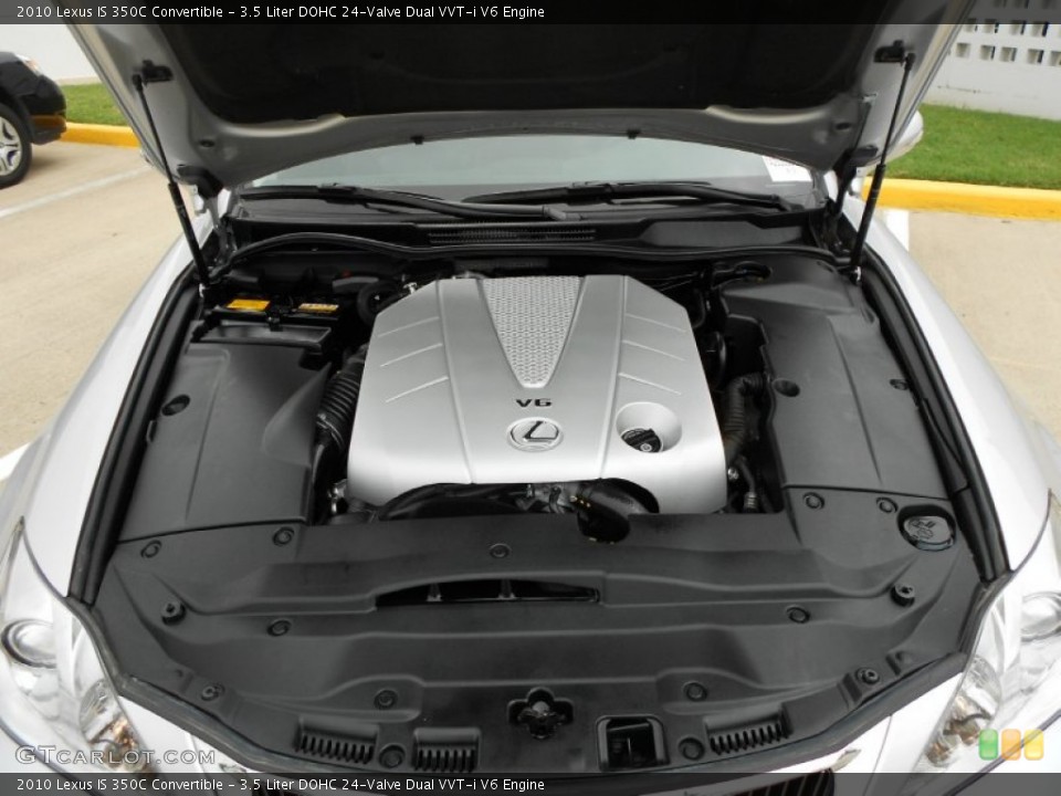 3.5 Liter DOHC 24-Valve Dual VVT-i V6 Engine for the 2010 Lexus IS #55787555