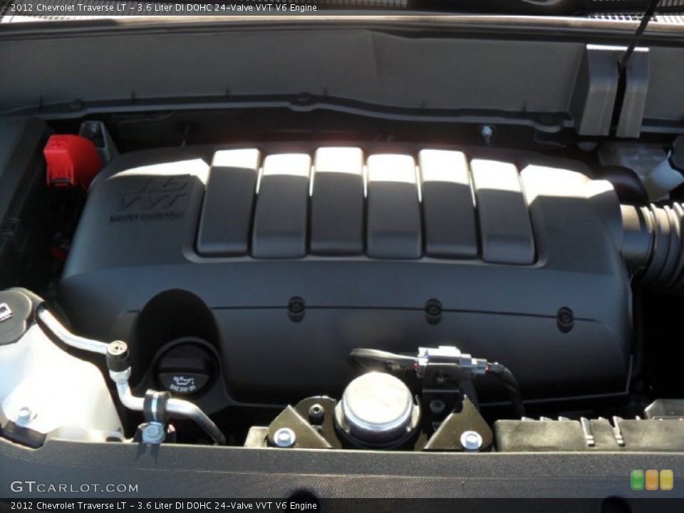 3.6 Liter DI DOHC 24-Valve VVT V6 Engine for the 2012 Chevrolet Traverse #55792301