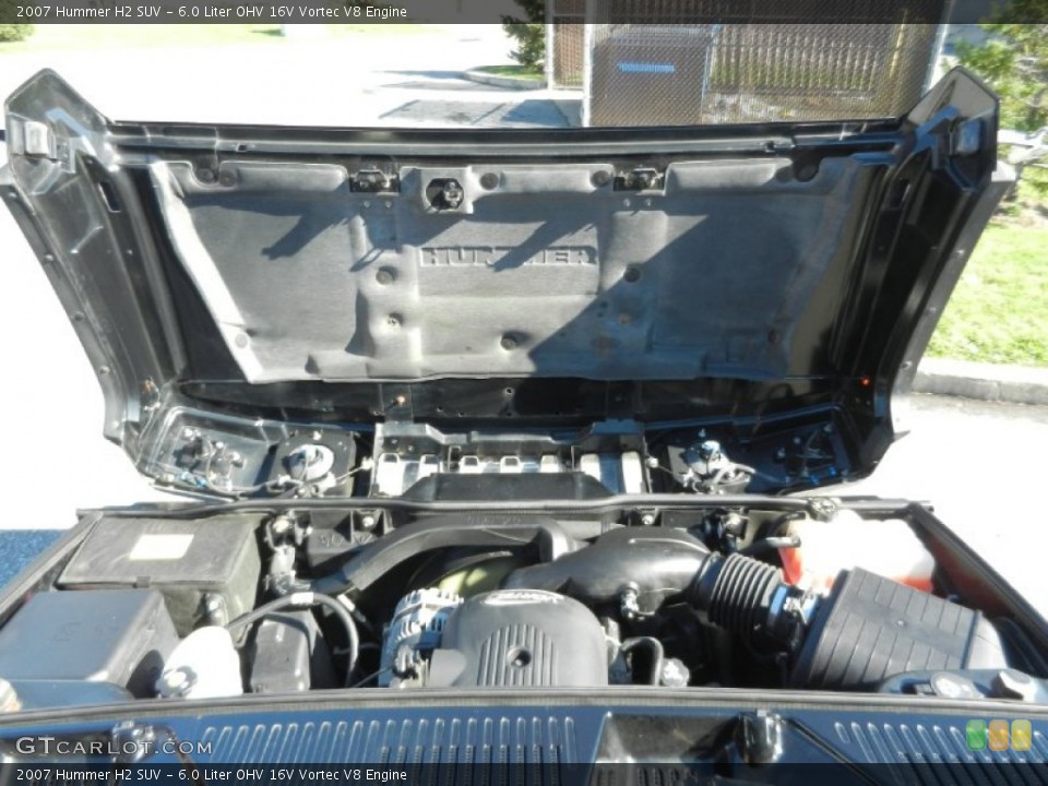 6.0 Liter OHV 16V Vortec V8 Engine for the 2007 Hummer H2 #55798706
