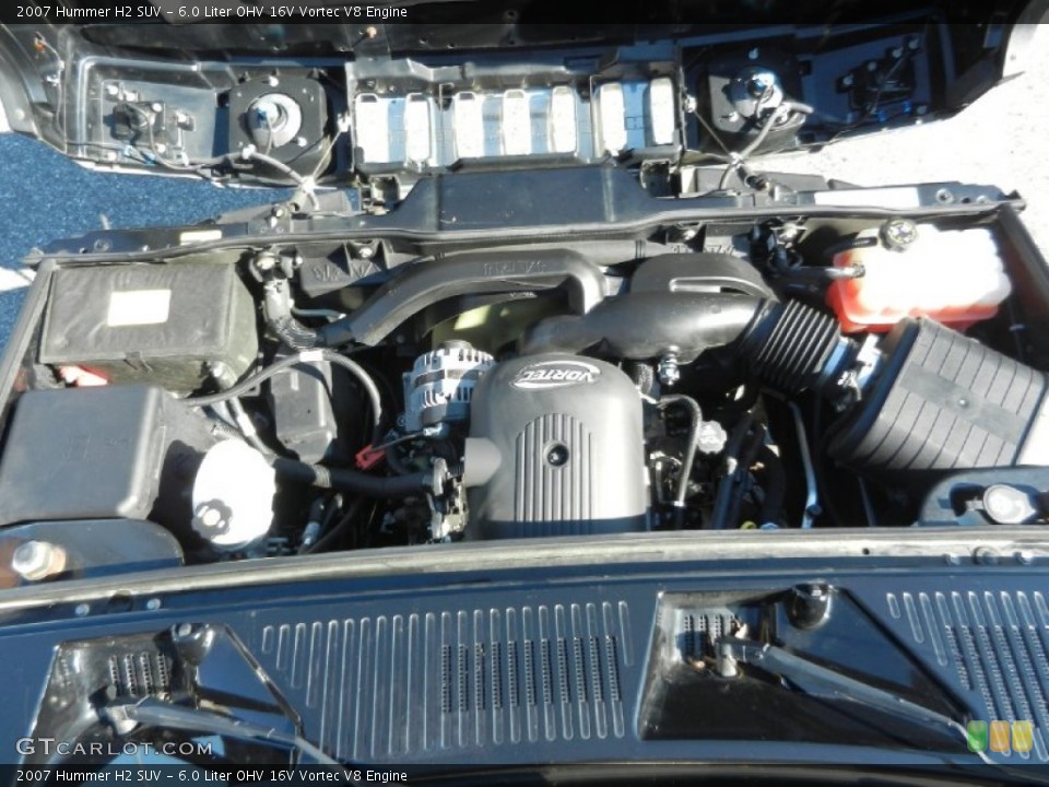 6.0 Liter OHV 16V Vortec V8 Engine for the 2007 Hummer H2 #55798910