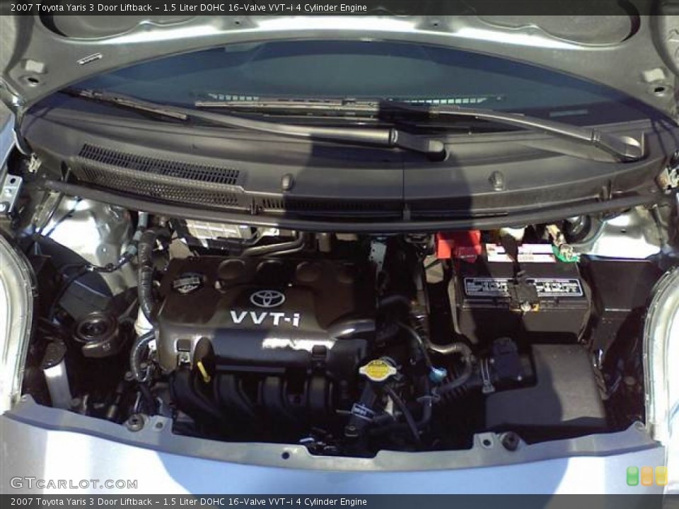 1.5 Liter DOHC 16-Valve VVT-i 4 Cylinder Engine for the 2007 Toyota Yaris #55802987