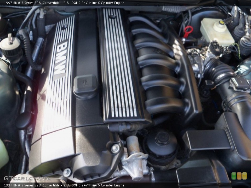 2.8L DOHC 24V Inline 6 Cylinder 1997 BMW 3 Series Engine