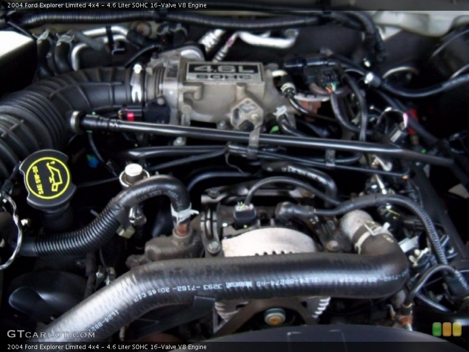 4.6 Liter SOHC 16-Valve V8 Engine for the 2004 Ford Explorer #55815137