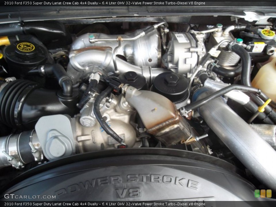 6.4 Liter OHV 32-Valve Power Stroke Turbo-Diesel V8 Engine for the 2010 Ford F350 Super Duty #55824683