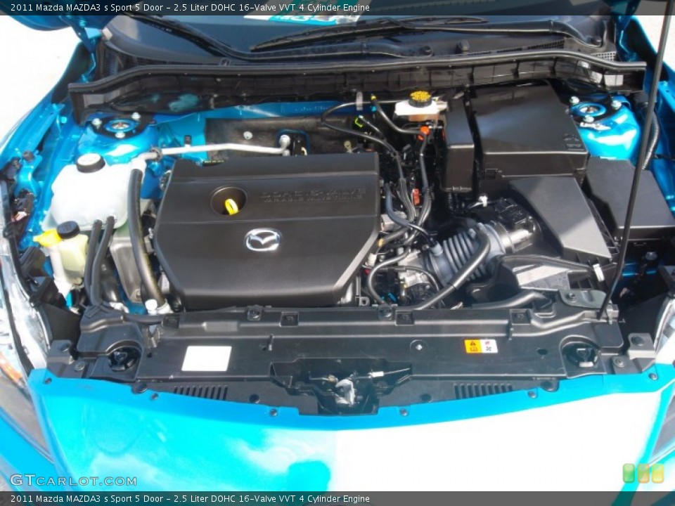 2.5 Liter DOHC 16-Valve VVT 4 Cylinder Engine for the 2011 Mazda MAZDA3 #55824995