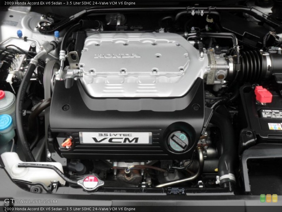 3.5 Liter SOHC 24-Valve VCM V6 Engine for the 2009 Honda Accord #55826735