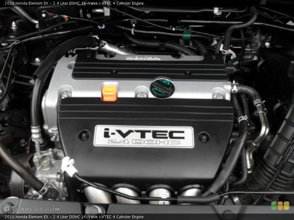 2.4 Liter DOHC 16-Valve i-VTEC 4 Cylinder 2010 Honda Element Engine