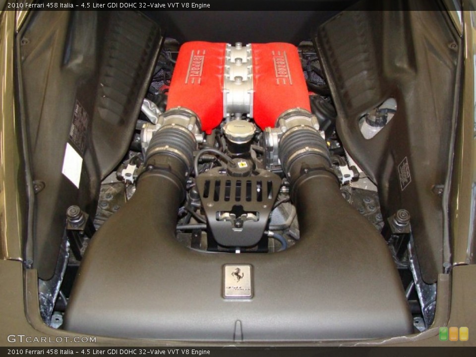 4.5 Liter GDI DOHC 32-Valve VVT V8 Engine for the 2010 Ferrari 458 #55832123