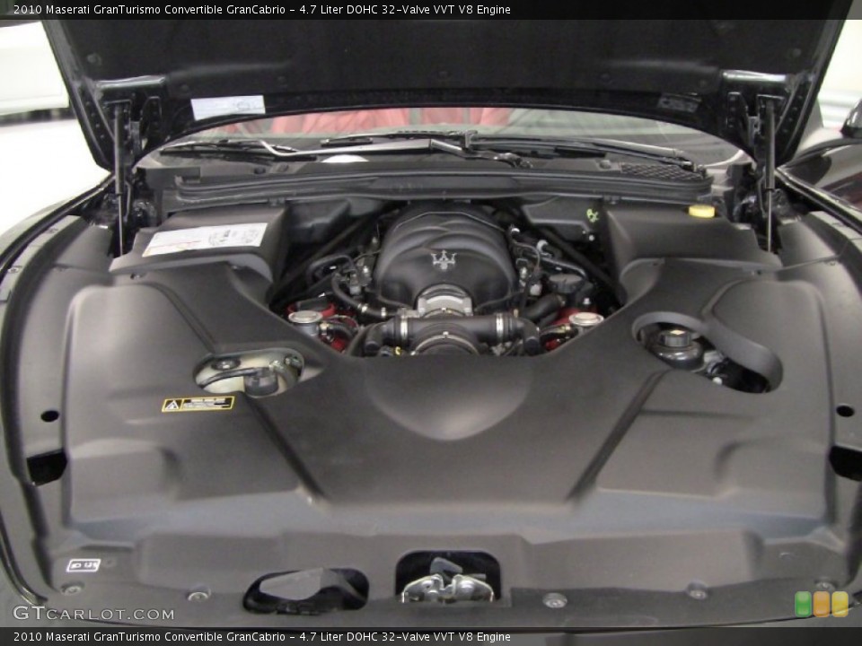 4.7 Liter DOHC 32-Valve VVT V8 Engine for the 2010 Maserati GranTurismo Convertible #55832546