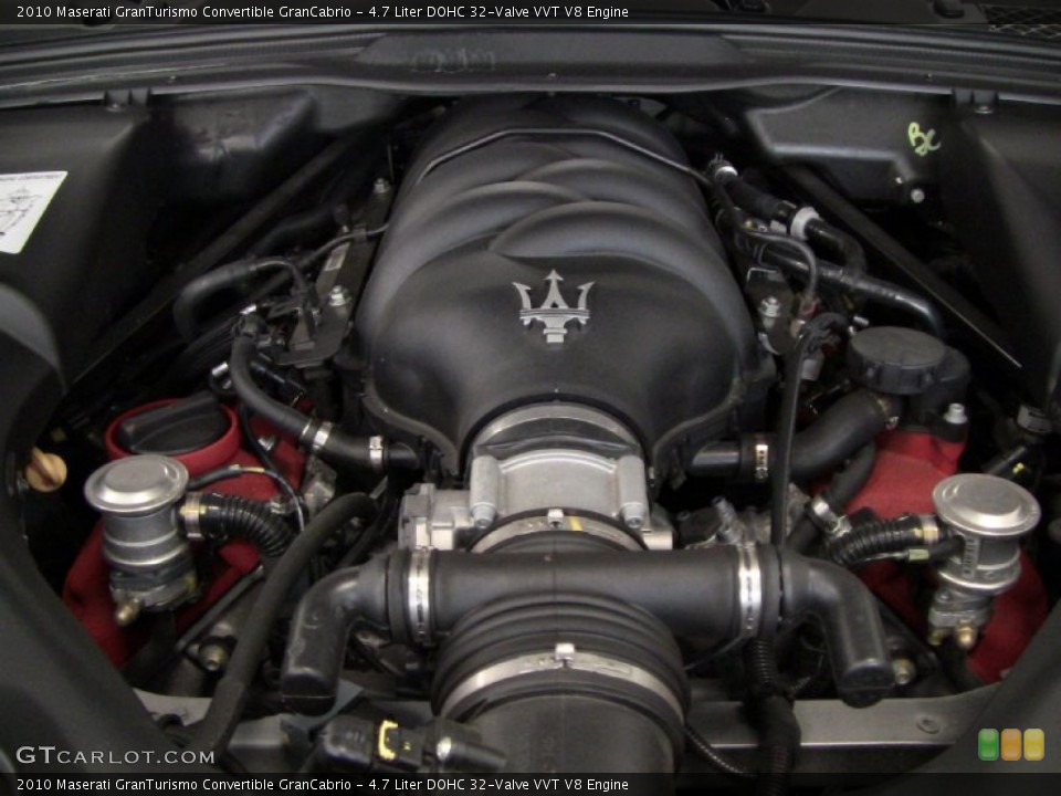 4.7 Liter DOHC 32-Valve VVT V8 Engine for the 2010 Maserati GranTurismo Convertible #55832555
